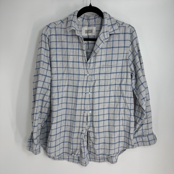 Grayson Plaid Long Sleeve Button Up Collared Shirt - Picture 1 of 3